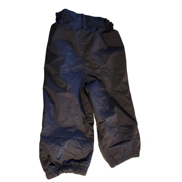 REI Toddler 2T Black Water-Resistant Snow Pants With Fleece Lining - Picture 2 of 4